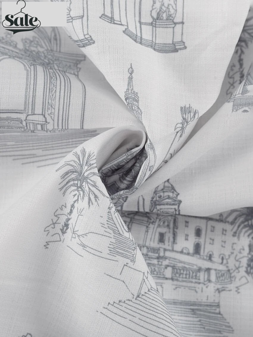 Skirt Sets - Summer Loose Print 2 Piece Sets Women Outfit 2024 Elegant Short Sleeve Shirt With High Waist Lace-Up Mini Skirts Set