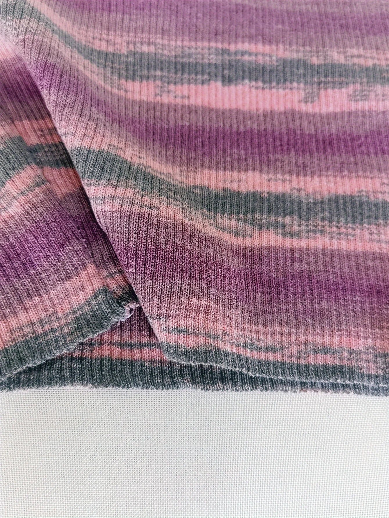 Knit Camis - 2024 Comfortable and Stylish Striped Ribbed Knit Cami Top for Women Sleeveless Square Neck Casual Top Rainbow Crop Top