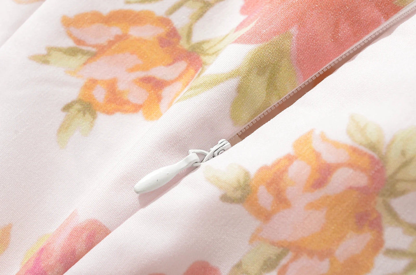 Fit and Flare Dresses - Sexy Pink Flower Print V Collar Sling Dress Women Corset Style Low Waist Folds Hem Ball Gown Swing Mini Tank Robe