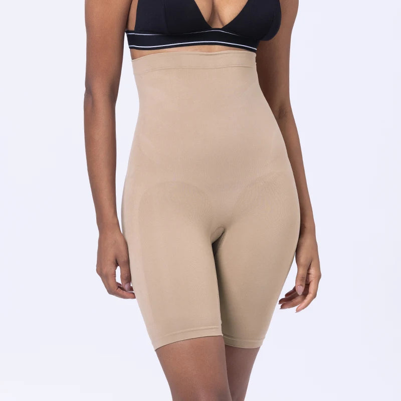 Shapers - Seamless Slimming Panties Abdomen Waist Trainer Body Shaper Woman High Waist Sheath Flat Belly Control Shapewear Invisible Pants