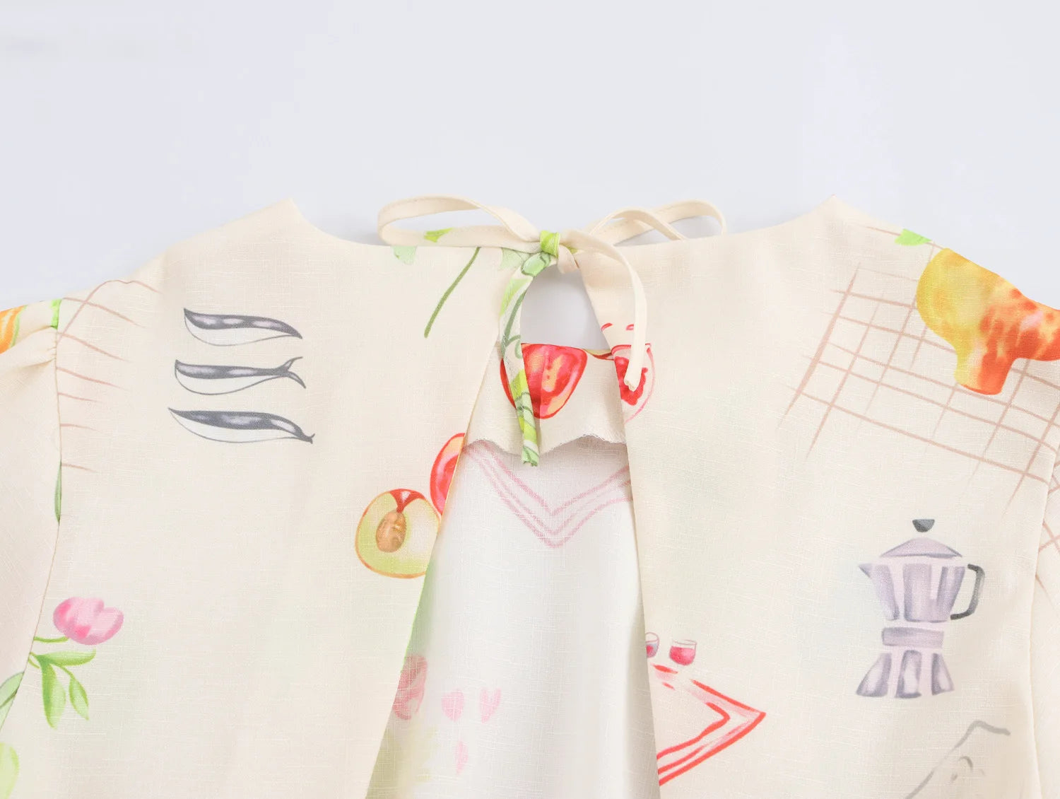 Casual Dresses - Women's European And American Style Fashion Slim Skirt Simple Printed Backless Short-Sleeved Dress