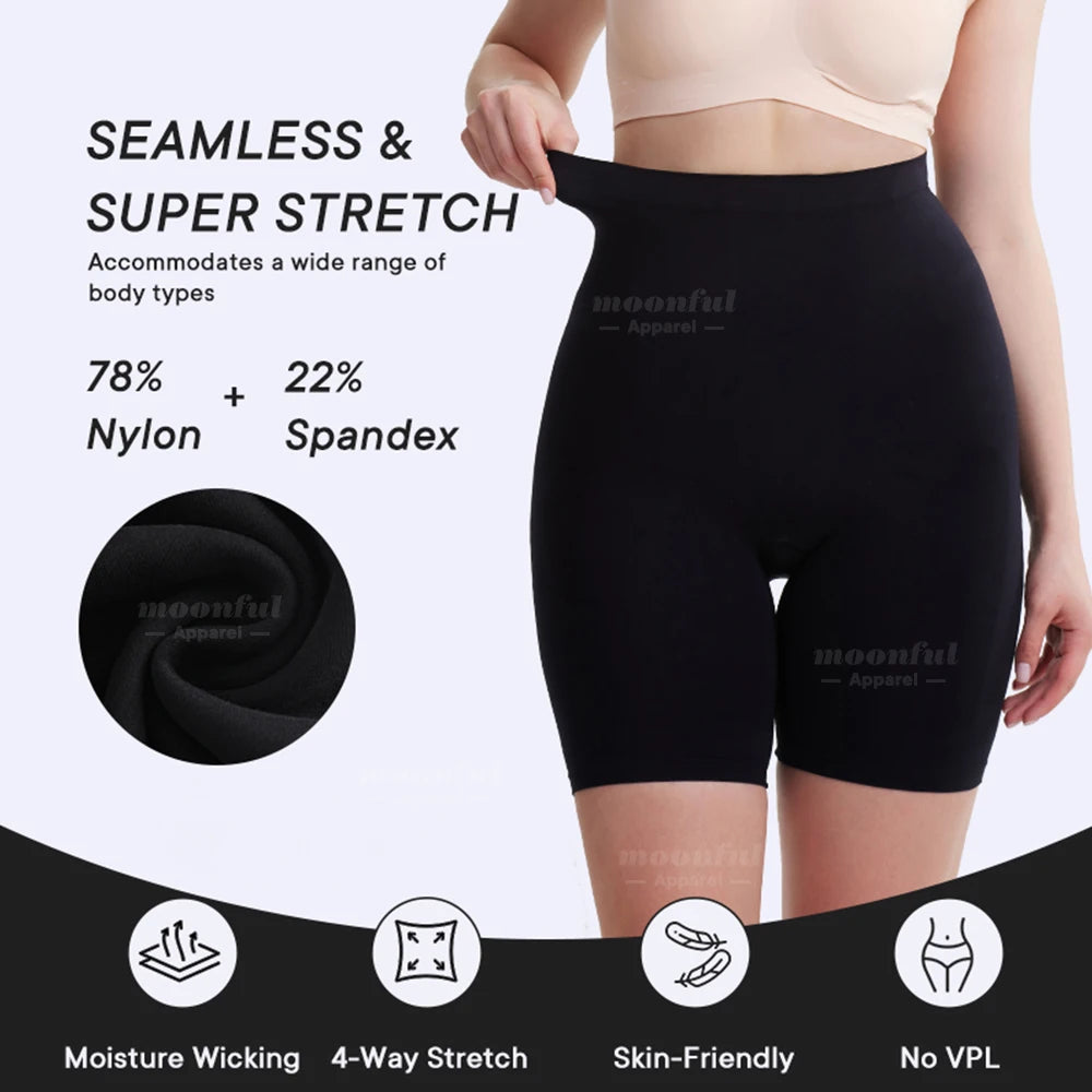 Shapers - Seamless Slimming Panties Abdomen Waist Trainer Body Shaper Woman High Waist Sheath Flat Belly Control Shapewear Invisible Pants