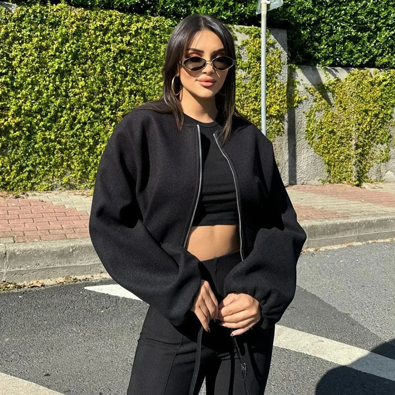 Jackets - Jacket Autumn Women's 2024 New Chic Loose Women's Coat Elegant Fashion Street Warm Youth Coat Jacket