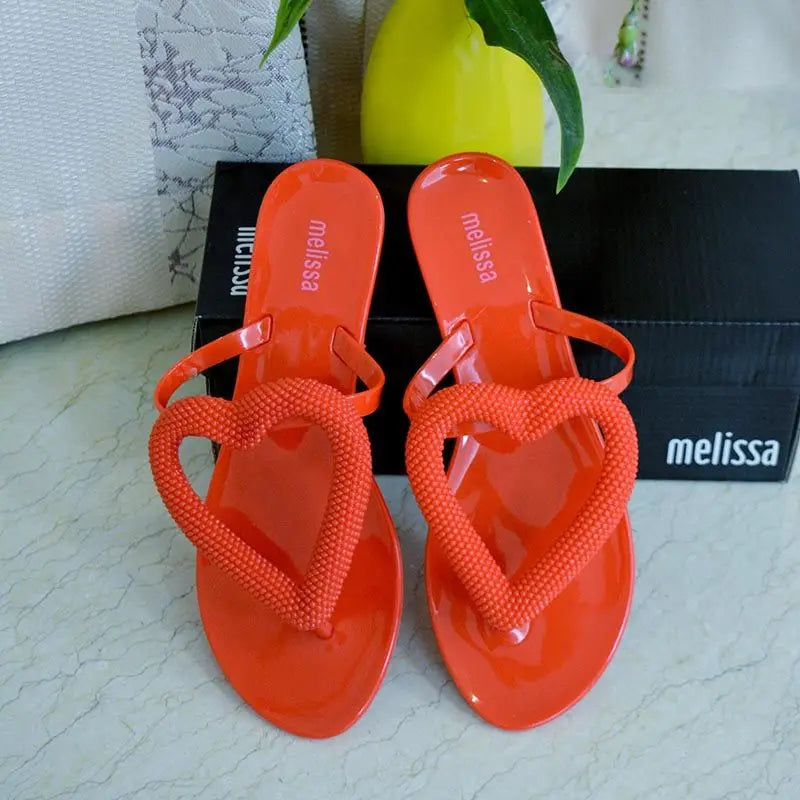 - Zapatos De Mujer Fashion Women Casual Shoes Jelly Flip Flop Lady Beach Summer Peep Toe Indoor Slippers Cool Water Sandal