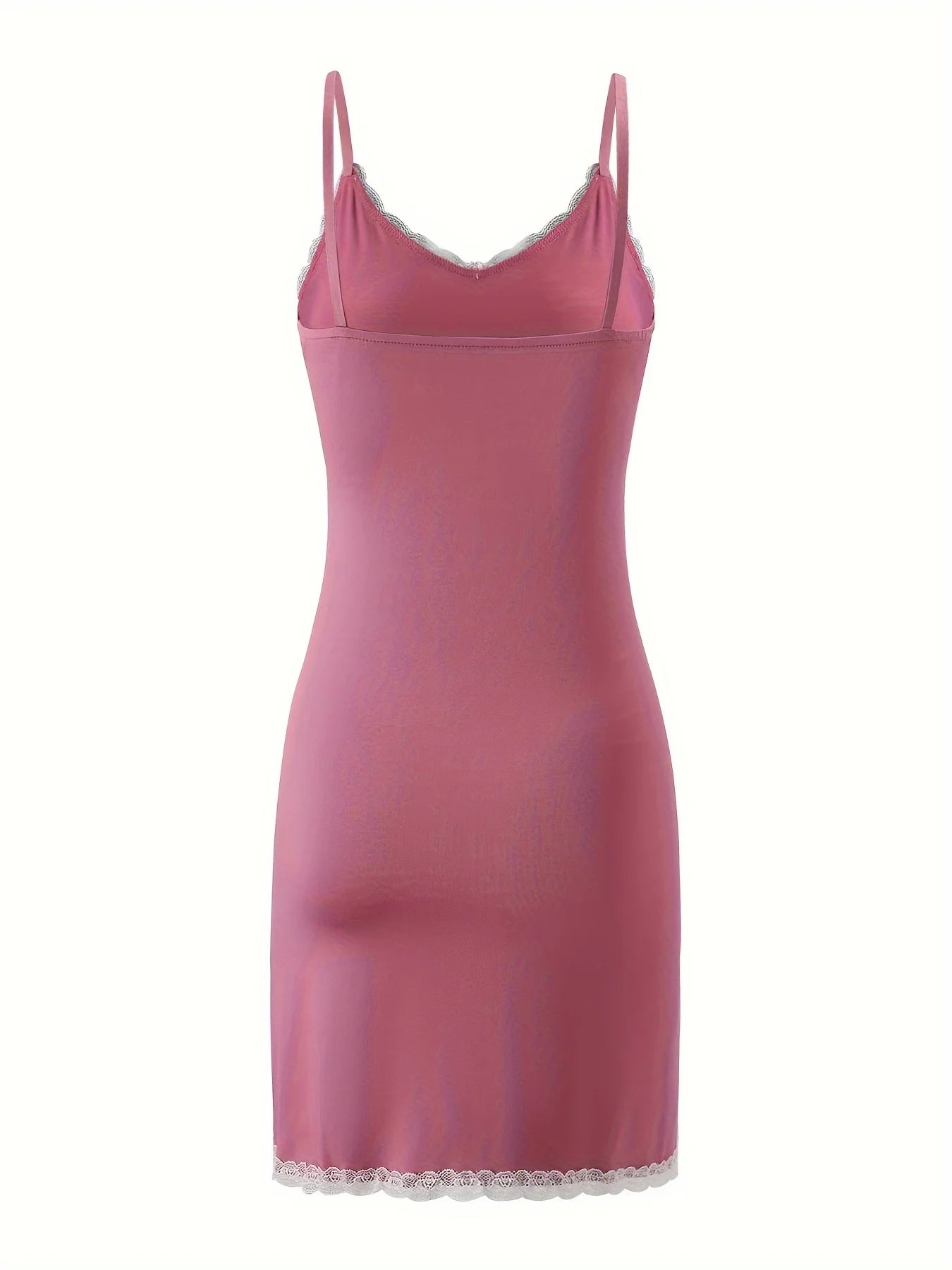 Nightdresses - Women's Sling Pajamas Dress Can Wear Lace Lace Tight Sexy Home Clothes