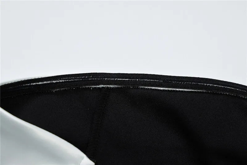 Tube Dresses - Off-shoulder Strapless Backless Sexy Maxi Dress For Women Patchwork Sleeveless High Waist Bodycon Split Long Dress