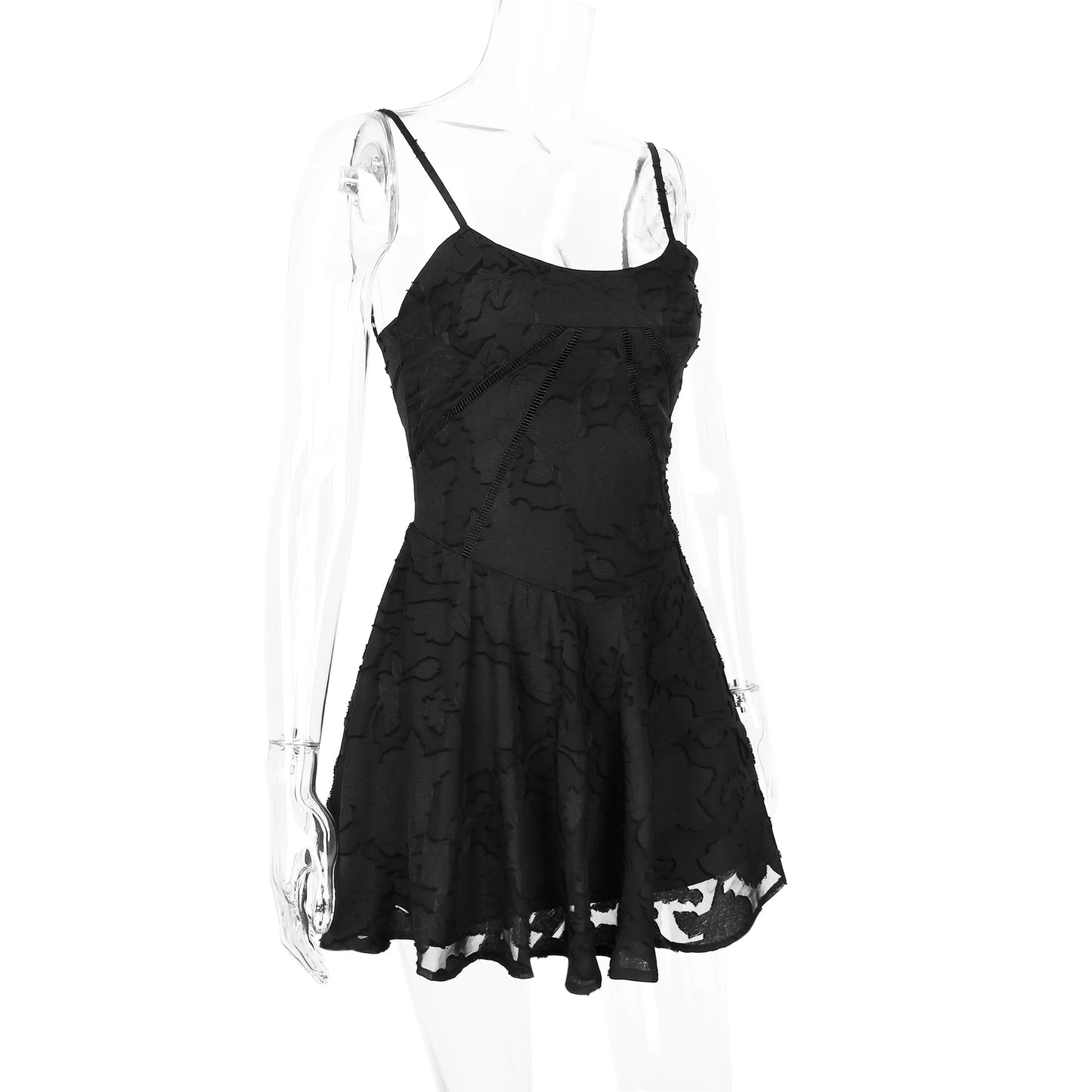 Cocktail Dresses - Lace Camisole V-neck Dress Slim Fit Backless Light Dresses Banquet Feminine Temperament 2025