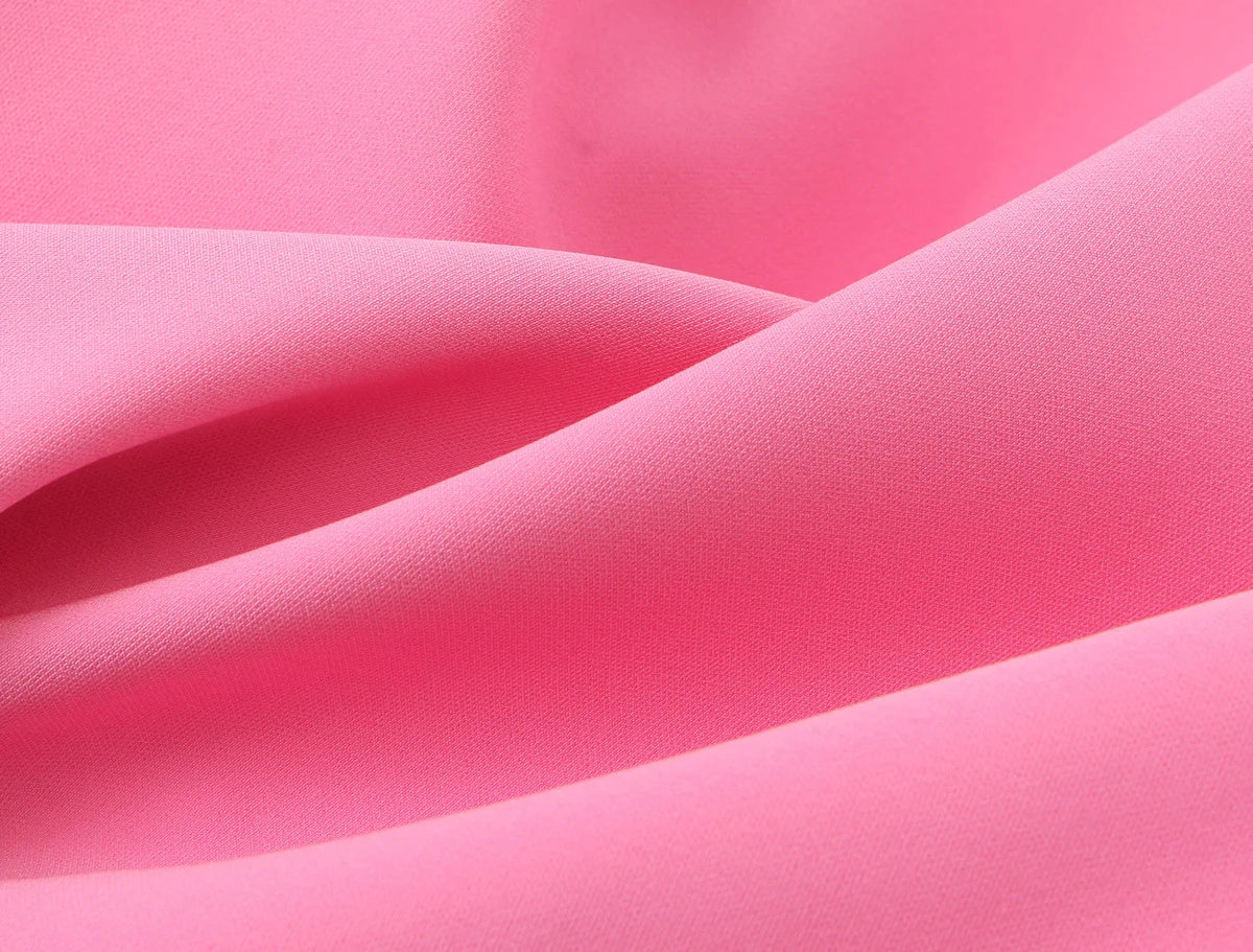 Casual Dresses - Sweet Romantic Chic Women Dress Solid Pink Pleated Sleeveless Mini Vestidos New Fashion 2025 Summer Vacation Date Dress