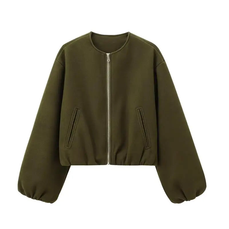 Jackets - Jacket Autumn Women's 2024 New Chic Loose Women's Coat Elegant Fashion Street Warm Youth Coat Jacket