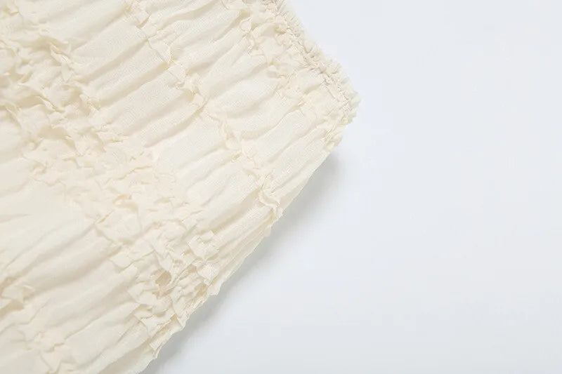 Matching Sets - Chiffon Lace Sexy Skirt Two Piece Sets Women Halter Crop Tops And Maxi Skirt Ladies Fashion Woman Long Dress Set