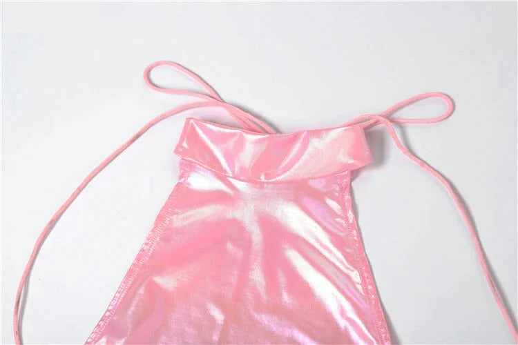 Elegant Dresses - Bow Applique Dress Women Sexy Halter Lace-Up Strapless Backless Robe Banquet Party Sleeveless Long Bodycon Vestidos