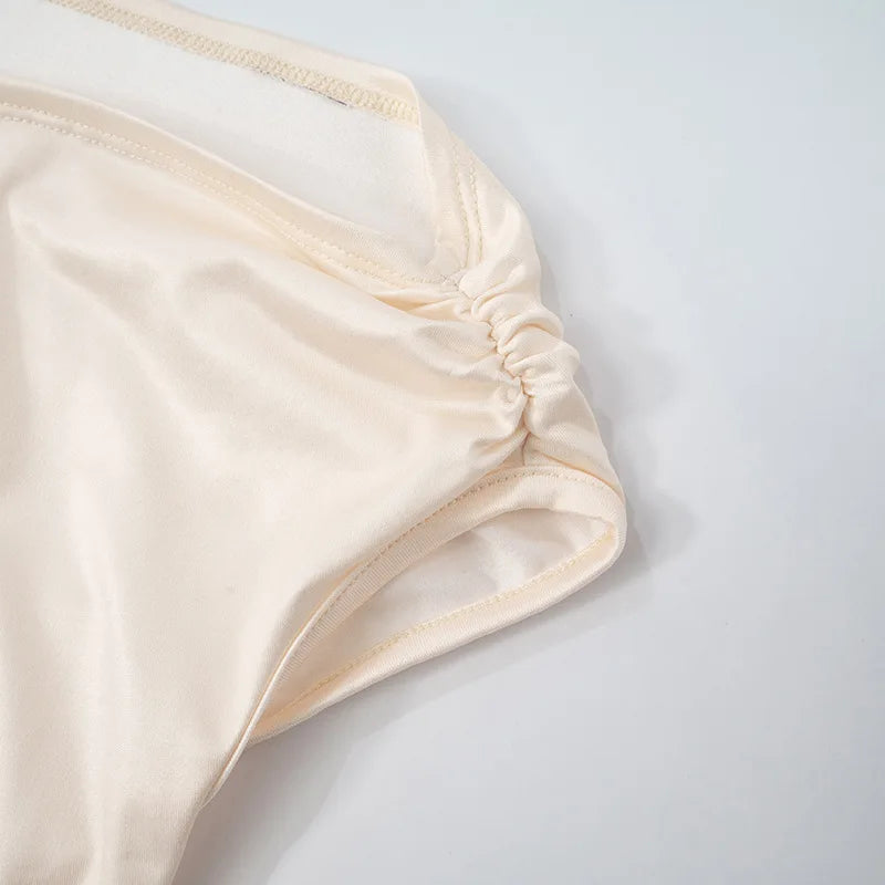 Off Shoulder Dresses - Skew Collar Ruffled Print Sexy Mini Dress For Women Off-shoulder Sleeveless Backless High Waist Printed Dress Vestido