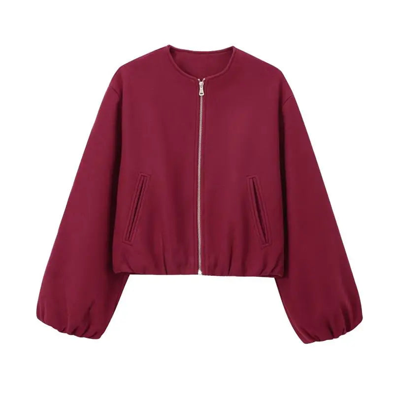 Jackets - Jacket Autumn Women's 2024 New Chic Loose Women's Coat Elegant Fashion Street Warm Youth Coat Jacket