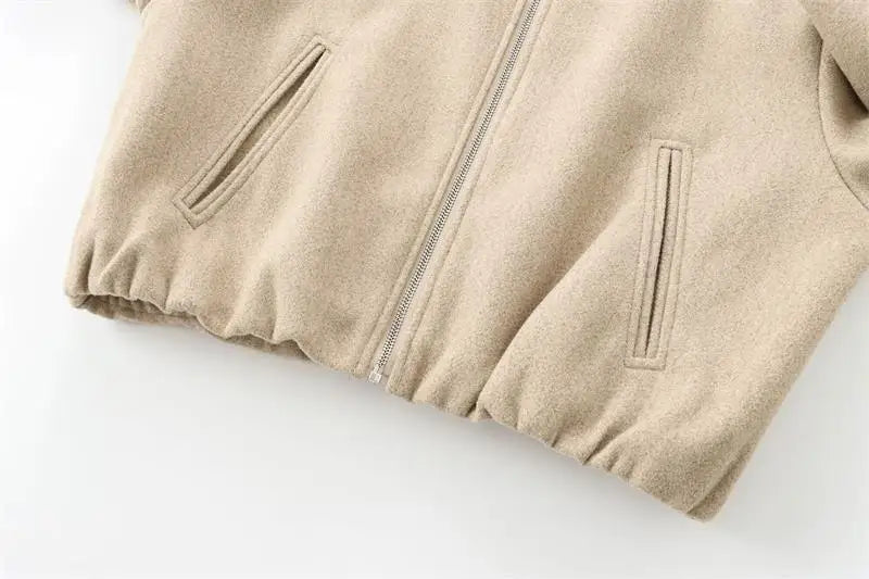 Jackets - Jacket Autumn Women's 2024 New Chic Loose Women's Coat Elegant Fashion Street Warm Youth Coat Jacket