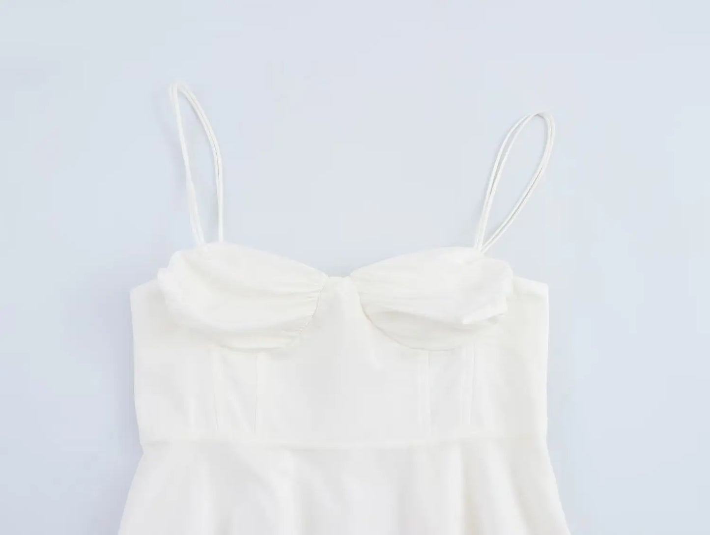 Camis - Fashion Sweet Whit Camisole For Women's Sexy Sleeveless Ruffle Slim Bra Solid Color Streetwear Y2k Women's Tops Camisole