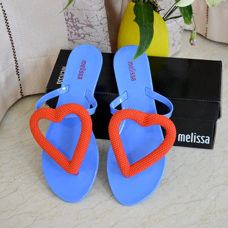 - Zapatos De Mujer Fashion Women Casual Shoes Jelly Flip Flop Lady Beach Summer Peep Toe Indoor Slippers Cool Water Sandal