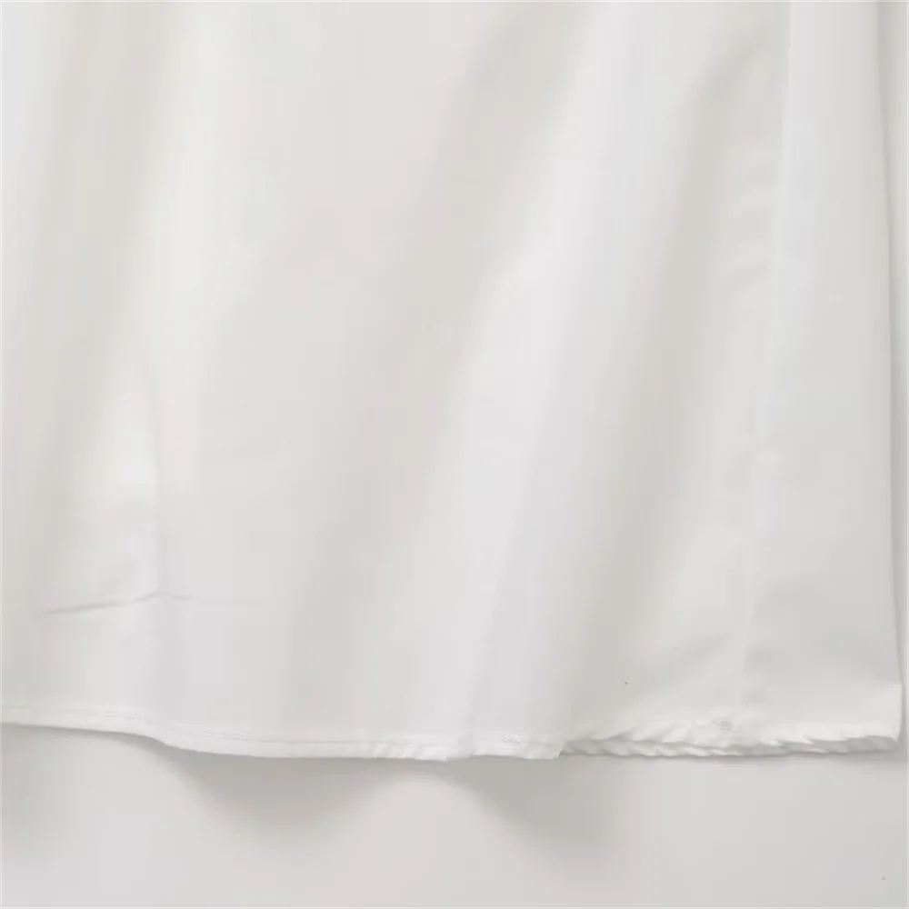 Vacation Dresses - Summer New Women's Fashion Style Slimming Sweet Solid Color Versatile Embroidered Lace Splicing Dress