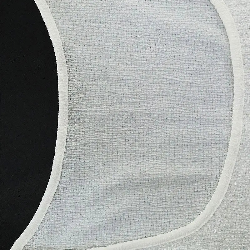 Peplum Tops - Autumn New T-shirt Women Streetwear Sexy Sheer Solid Top Fashion Lace-up Long Sleeves Crop O-Neck Casual Slim Versatile T-shirt