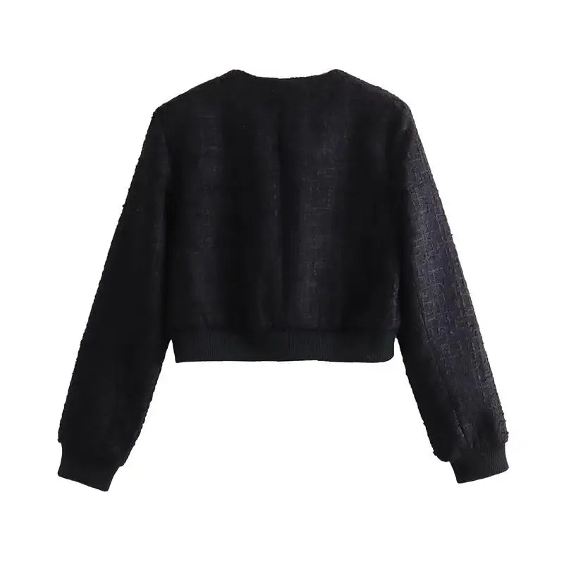 Crop Jackets - Autumn New Jacket 2024 Women's Coat Jacket Fashion Warm Street Short Coat Chic Joker Youth Jackets