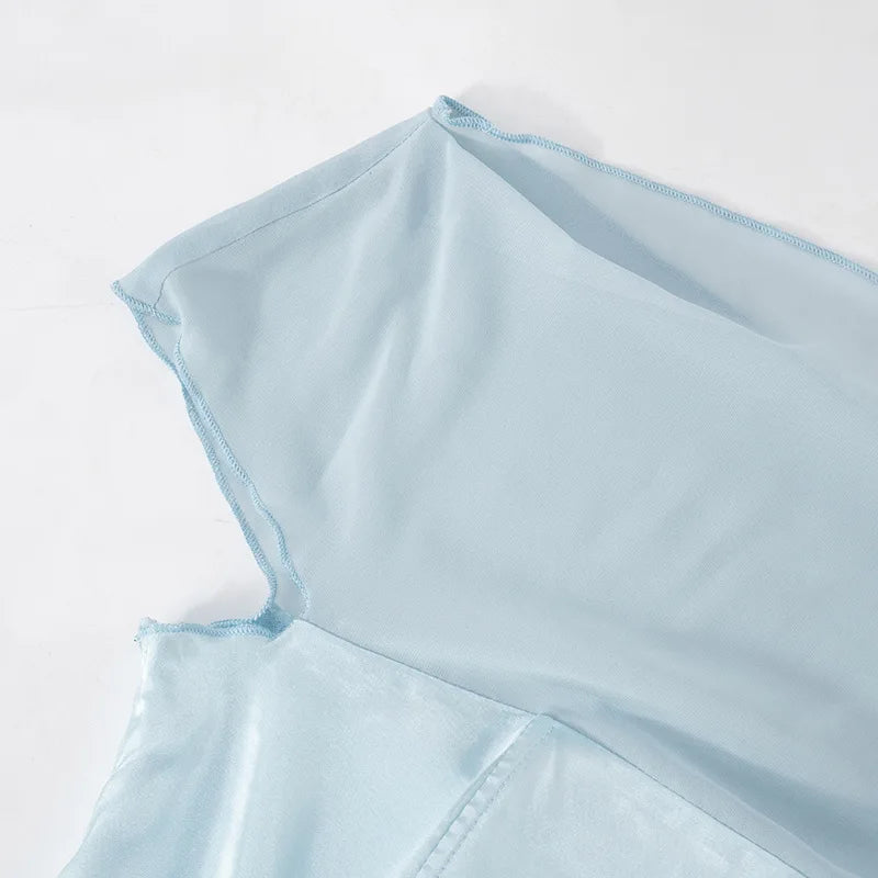 Elegant Dresses - Patchwork Sexy Diagonal Collar Women Maxi Dress Backless High Wasit Dress Spring New Elegant Party Evening Dress 2025