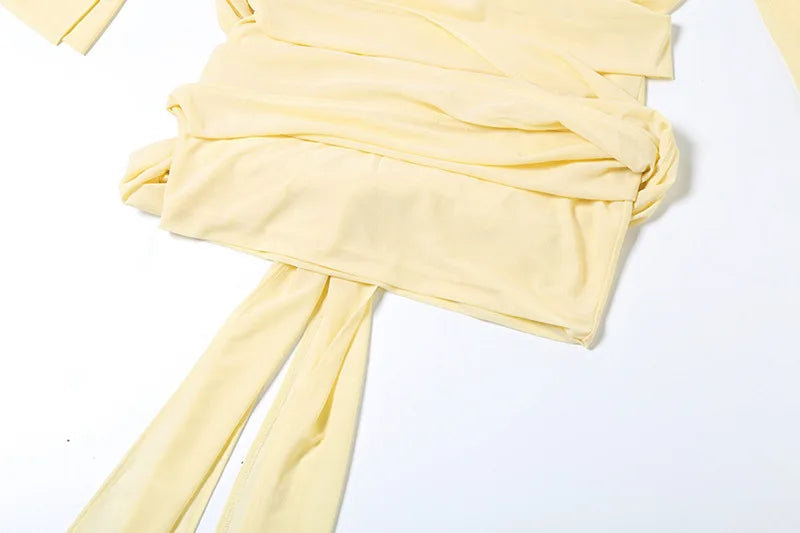 Blouson Dresses - Sexy Long Sleeve Turn-down Colla Bag Hip Strap Shirt Dress For Women See Through Patchwork High Waist Dress Streetwear