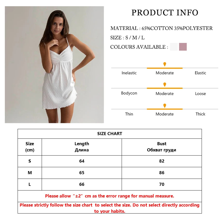 Cami Dresses - Home Clothes Ladies Sexy Spaghetti Strap Pajama V-Neck Nightgowns Backless Nightwear Mini Dress Casual Female Nightie