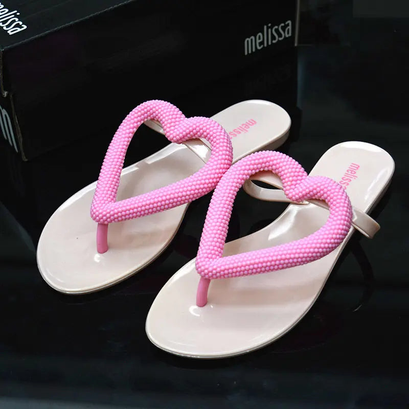 - Zapatos De Mujer Fashion Women Casual Shoes Jelly Flip Flop Lady Beach Summer Peep Toe Indoor Slippers Cool Water Sandal
