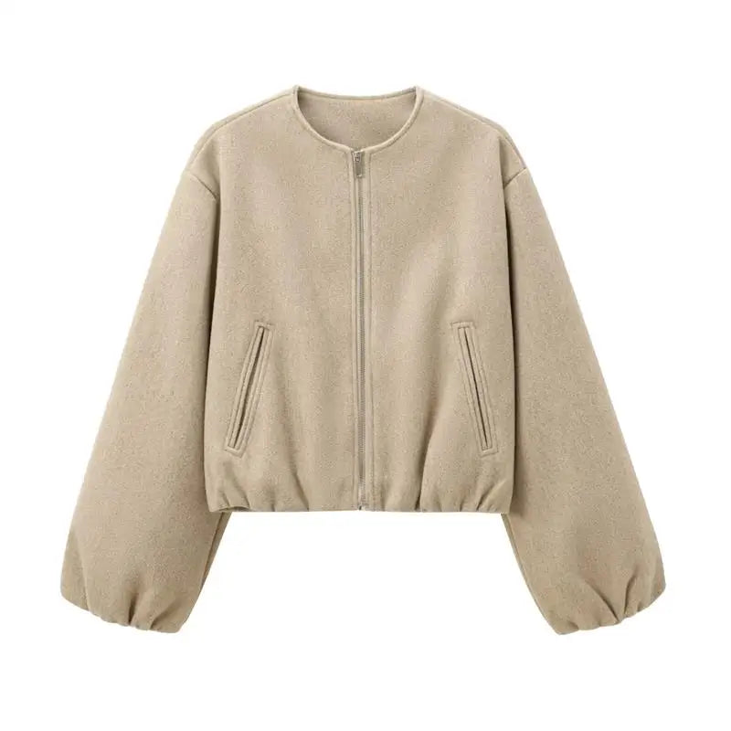 Jackets - Jacket Autumn Women's 2024 New Chic Loose Women's Coat Elegant Fashion Street Warm Youth Coat Jacket