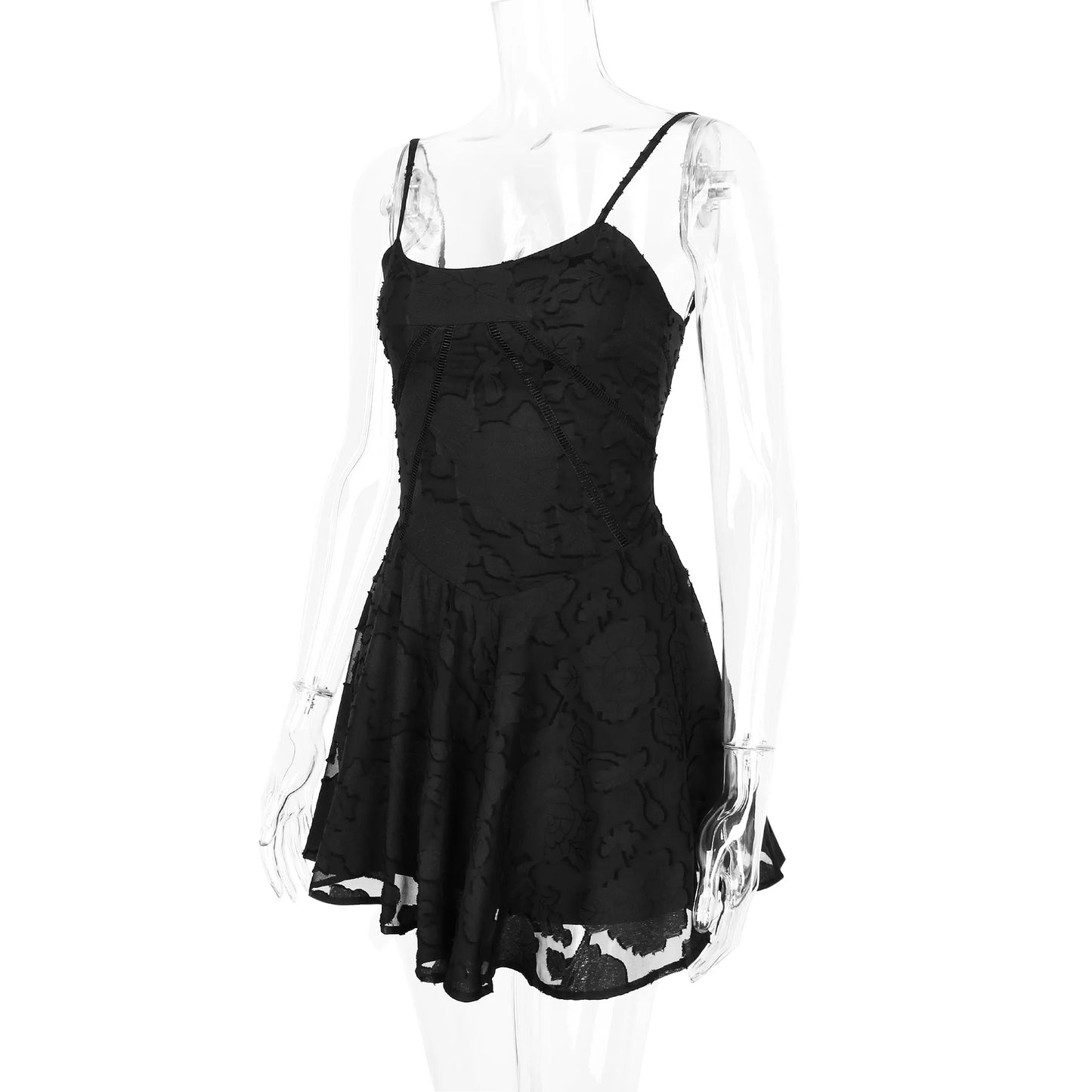 Cocktail Dresses - Lace Camisole V-neck Dress Slim Fit Backless Light Dresses Banquet Feminine Temperament 2025