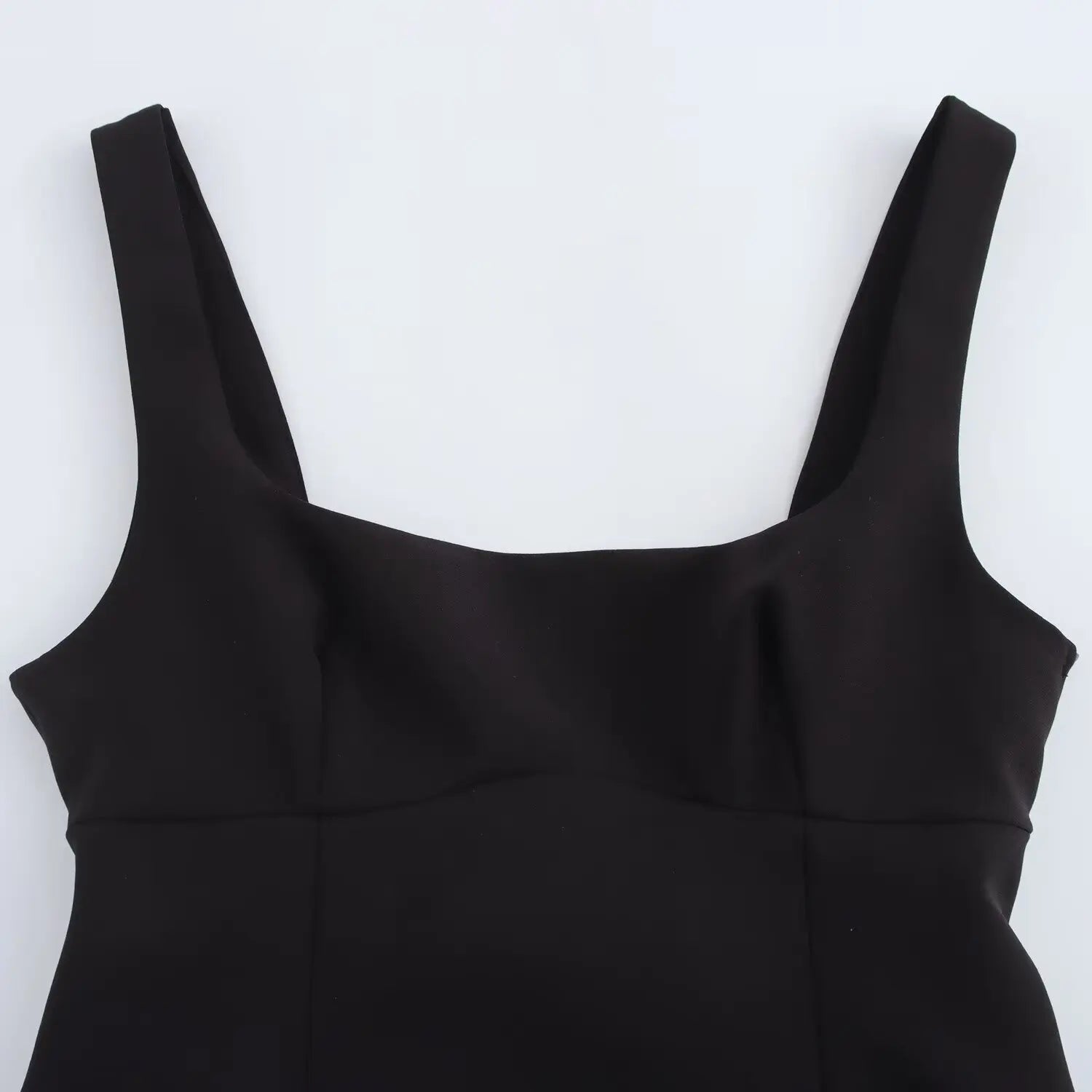 Blouses - Summer Women's Backless Bow Tops Sweet Square Neck Slim Tank Tops Solid Camisole Y2k Vests Short Top Woman Clothing