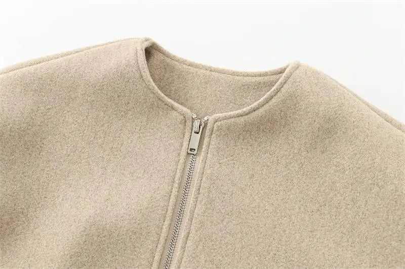 Jackets - Jacket Autumn Women's 2024 New Chic Loose Women's Coat Elegant Fashion Street Warm Youth Coat Jacket