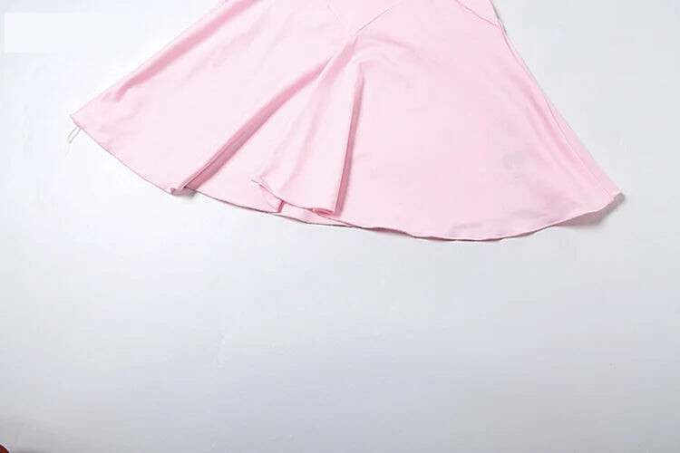 Party Dresses - Halter Ruffles V-Neck Dress Women Backless Elegant Sexy Summer Fashion V-Neck Solid Birthday Party Clubwear Mini Bodycon