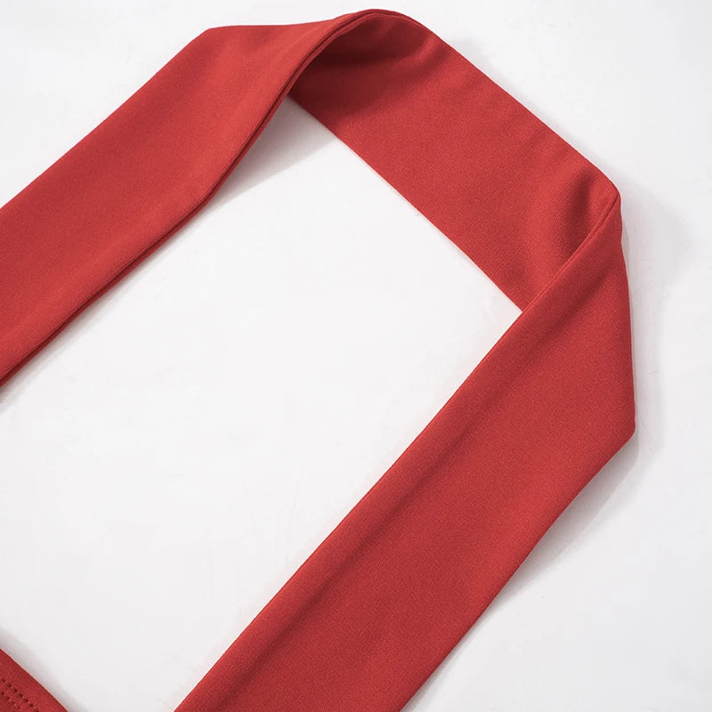 Halter Dresses - Sexy Halter Dress Women Sleeveless 2025 Summer Trend Skinny Solid Chic Birthday Party Clubwear Midnight Mini Bodycon