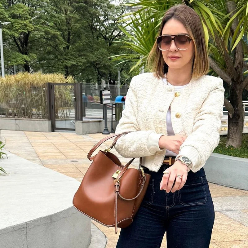 Crop Jackets - Autumn New Jacket 2024 Women's Coat Jacket Fashion Warm Street Short Coat Chic Joker Youth Jackets