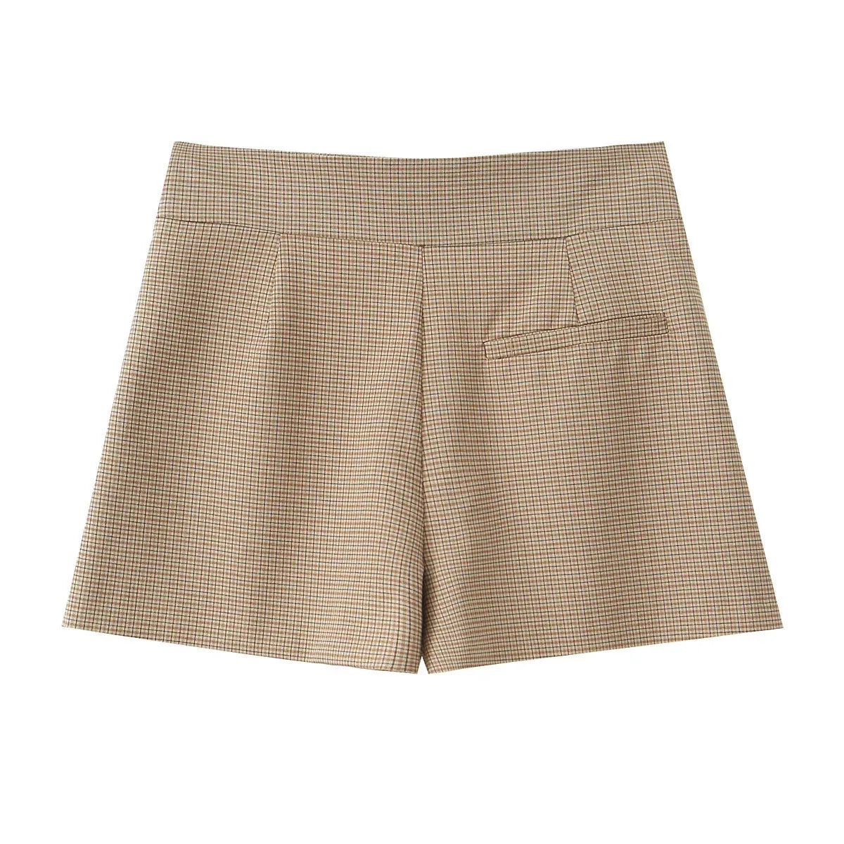 Plaid Shorts Sets for Women 2 Pieces 2025 New Fashion Off Shulder Short Tops Women Suit Two Piece Set Women Outfit