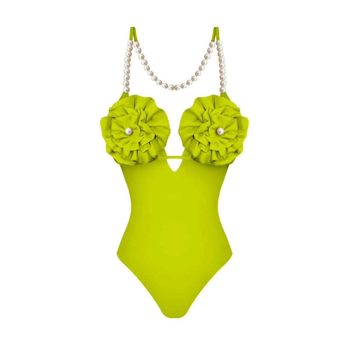 Swimwear - New 2Pcs Flower Swimsuit With Cover Up Women Sexy Swimwear One Shoulder Bikini Female Biquini Push Up Bodysuit Beachwear