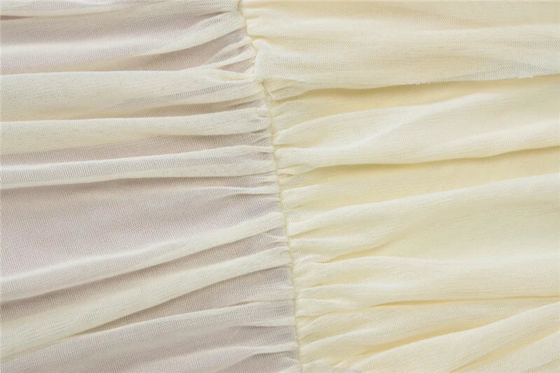 Party Dresses - Mesh Hollow Out Backless Sexy Maxi Dress For Women Fashion One Sleeveless See Through Ruched Bodycon Club Long Dress