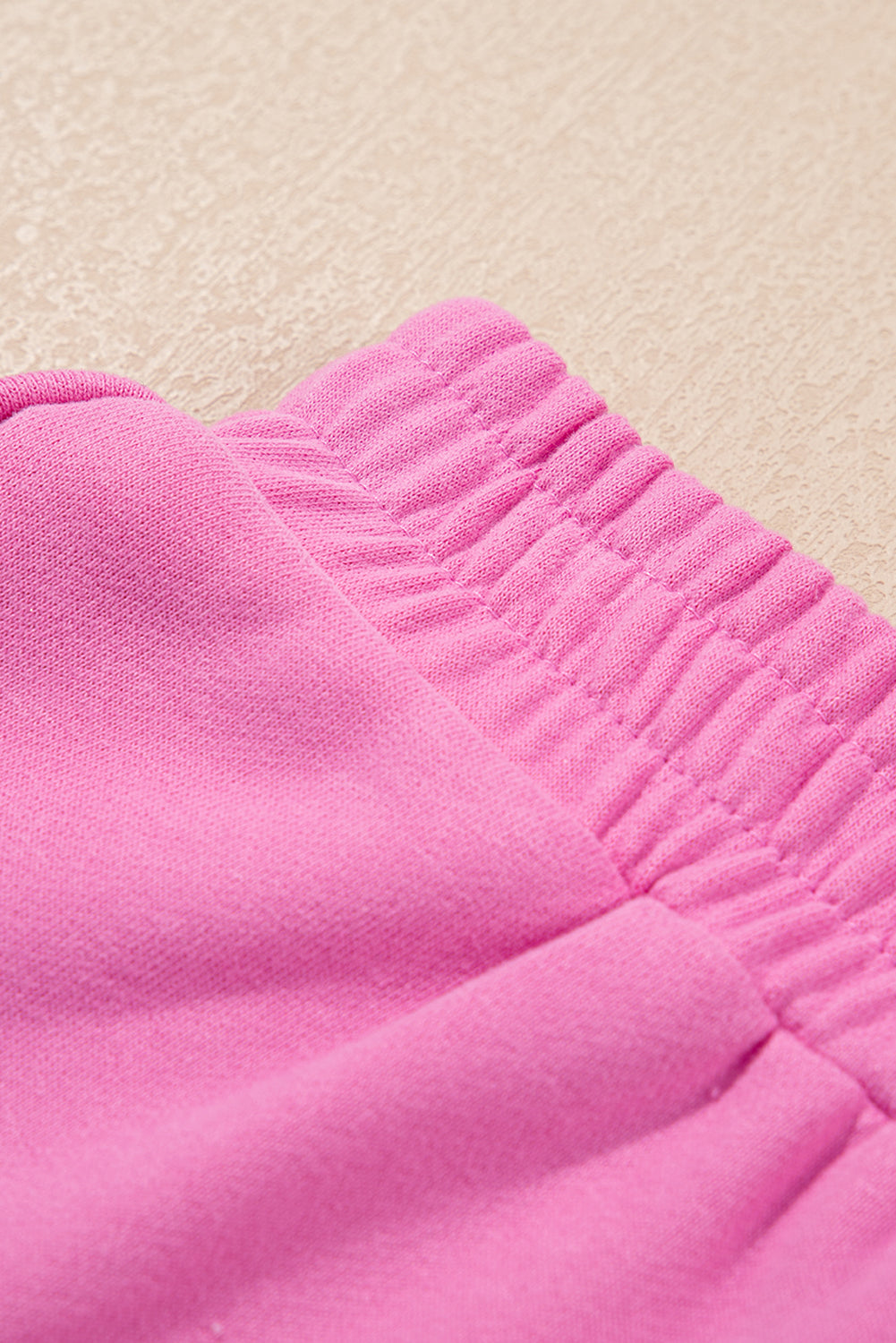 Trendy Striped Cotton Lounge Set with Pullover & Shorts