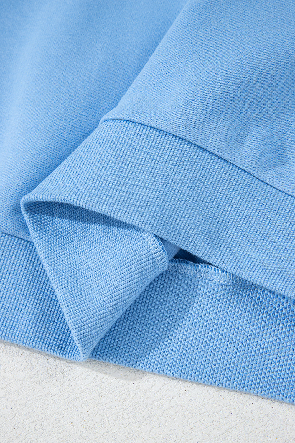 Trendy Striped Cotton Lounge Set with Pullover & Shorts