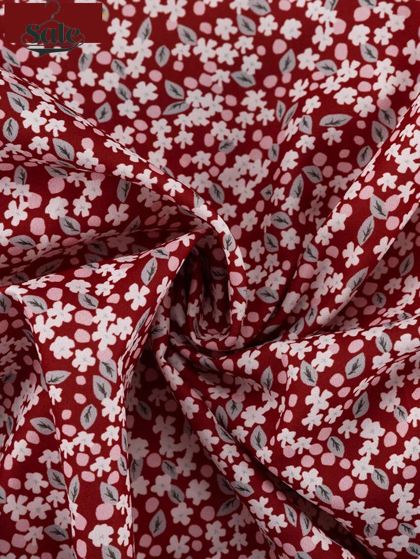 Shorts Sets - Fancy Floral Summer Outfit Puff Blouse and Shorts