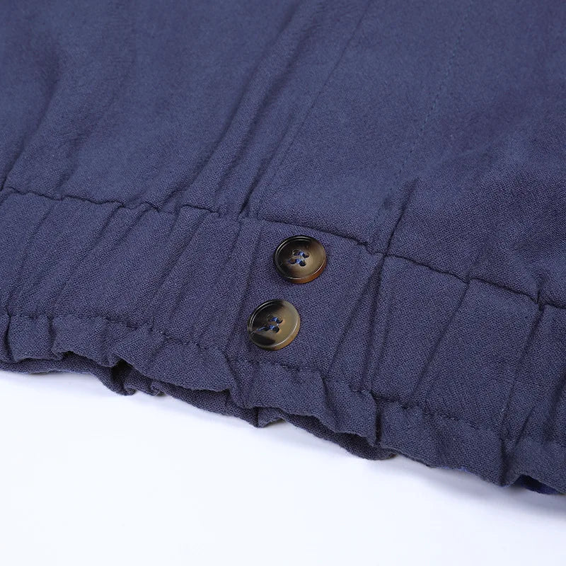 Summer Pants - Women's Casual Cotton Lounge Pants with Elastic Waistband