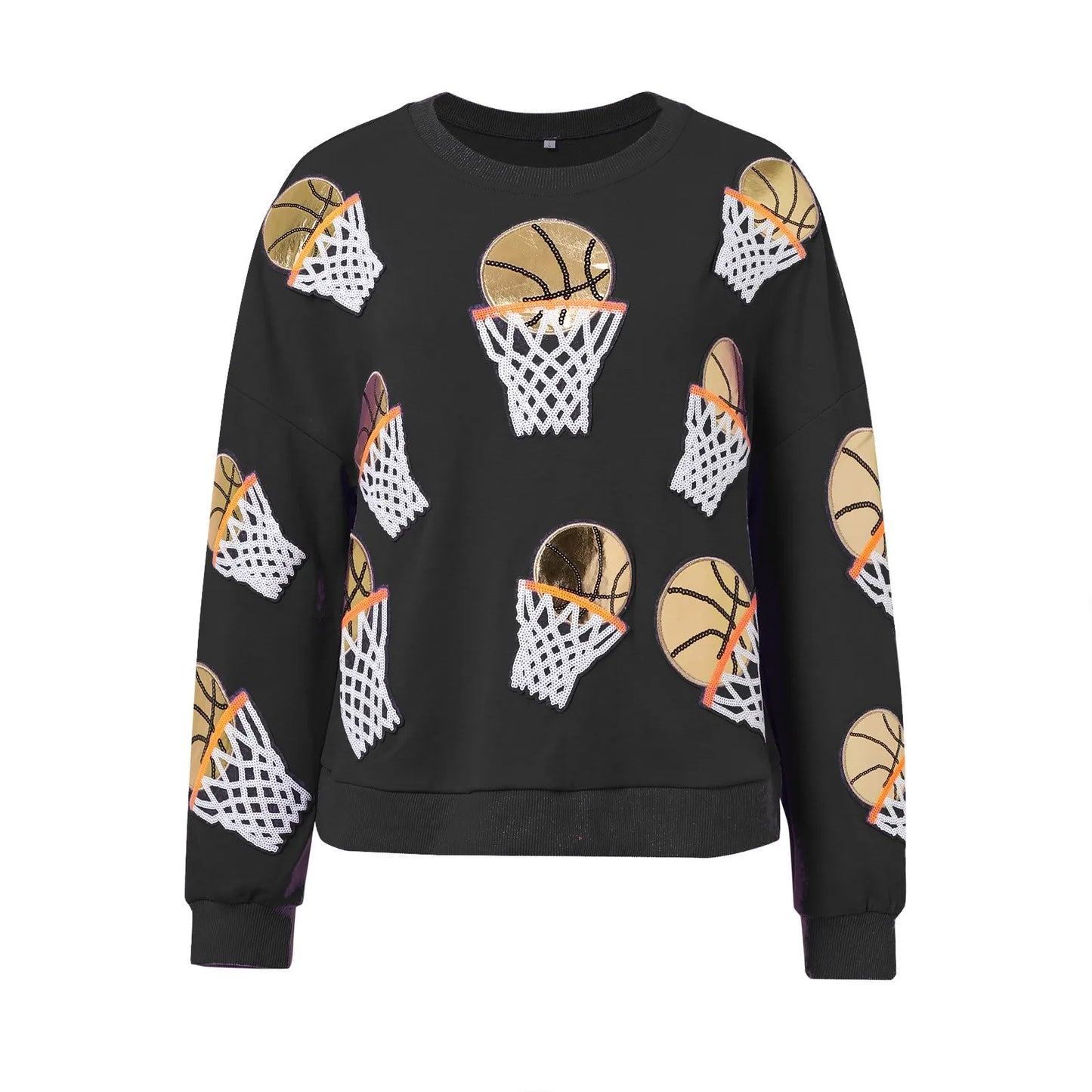 Sweatshirts - Festive Sports-Themed Sweatshirt for Women