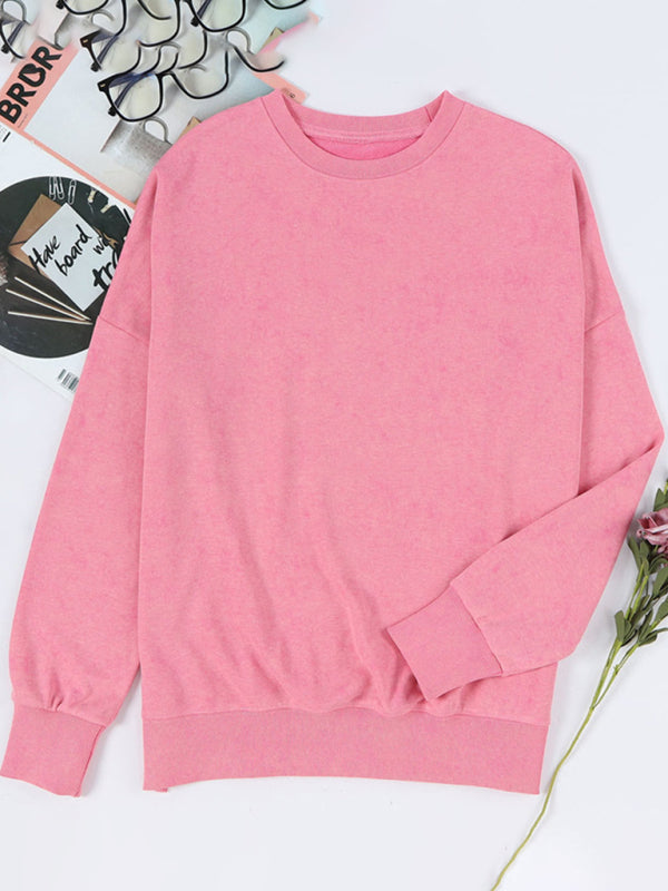 Sweatshirts - Earthy Colors Oversized Pullover – Perfect Mix-Matching