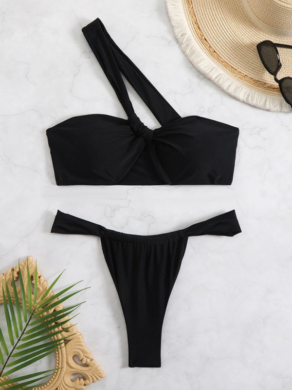 Swimwear - Elegant White Bikini Swimwear for Pool Parties