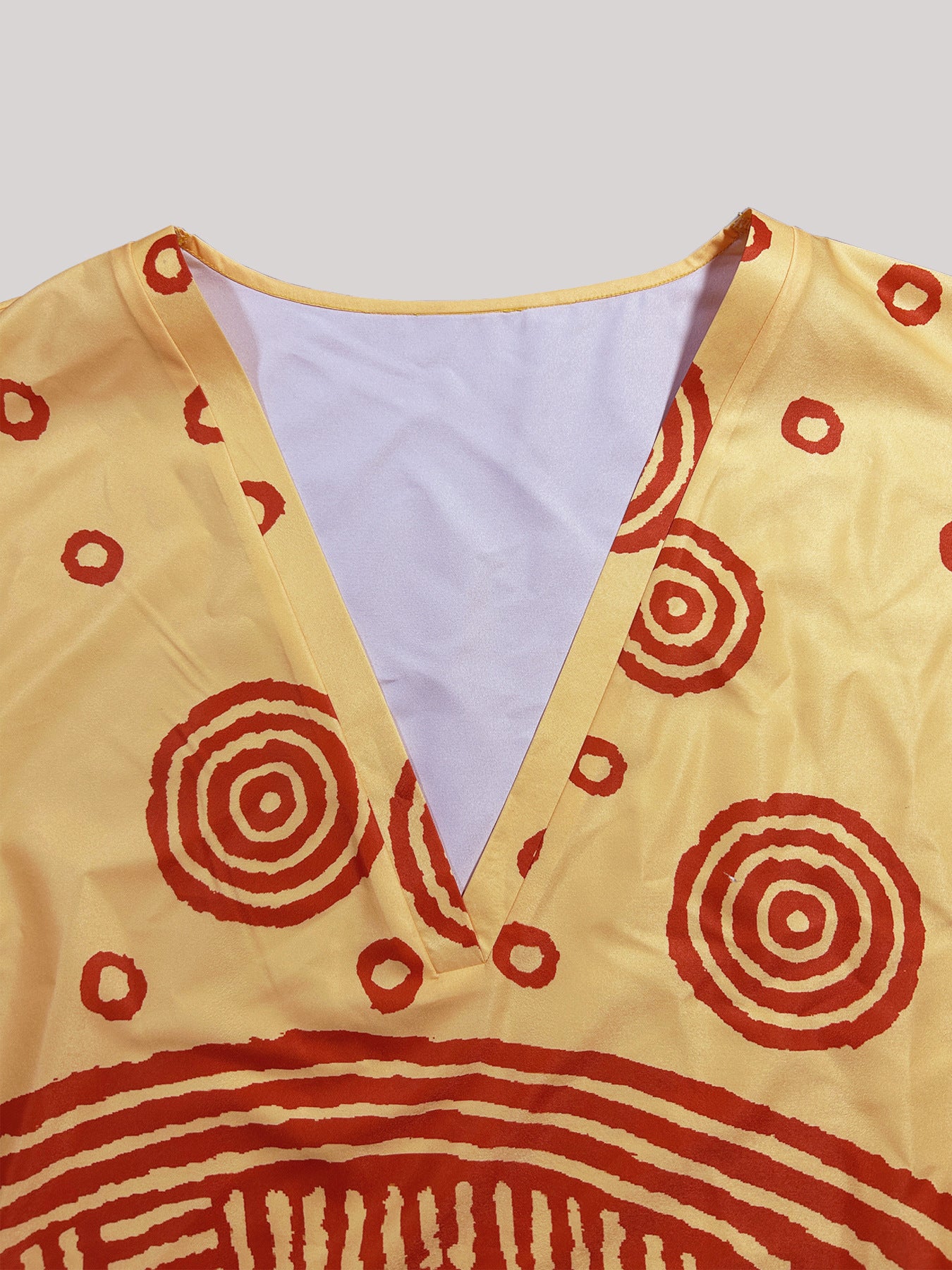 Tunic Dresses - European And American Printed Loose Casual Long Women's Skirt