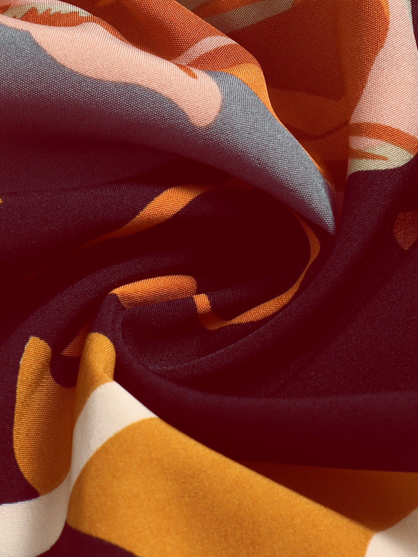 Women's Pleated Floral Print Elastic Waist Skirt