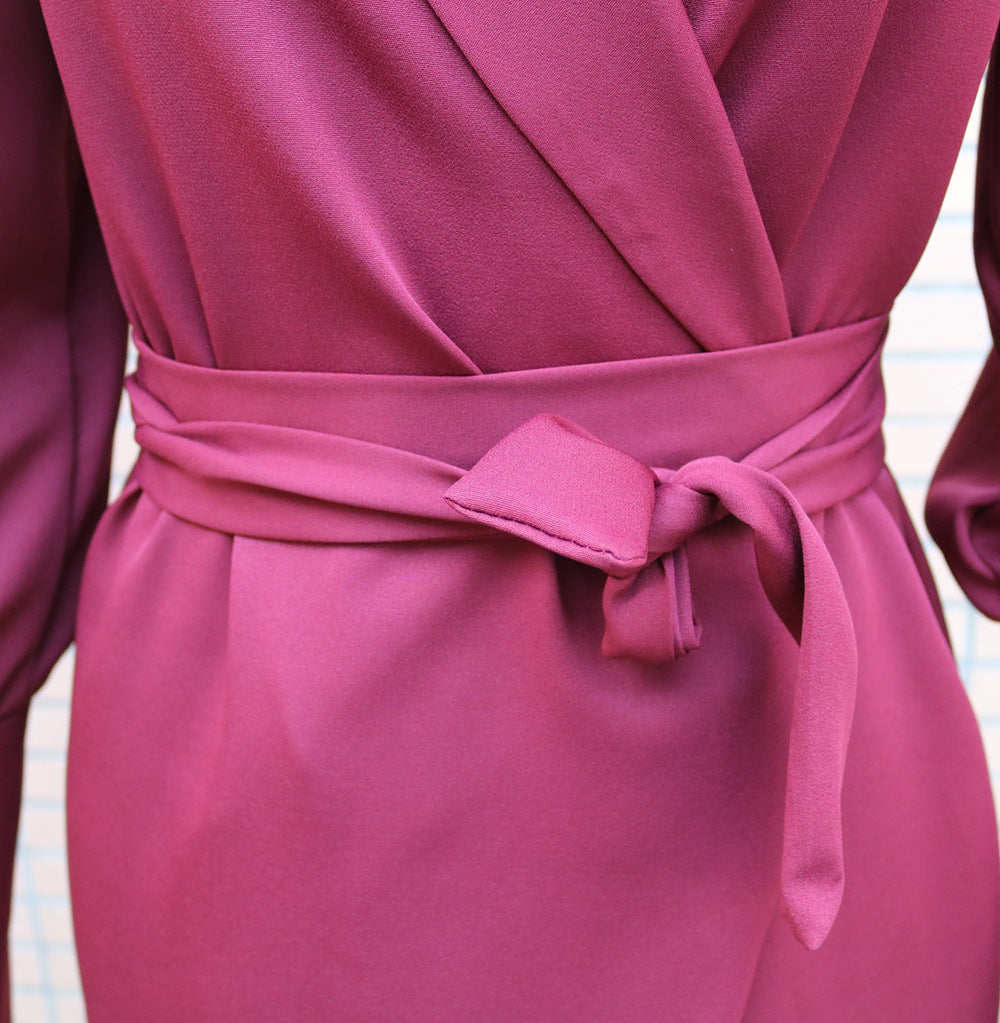 Long Sleeve Commuter Office Dress Women