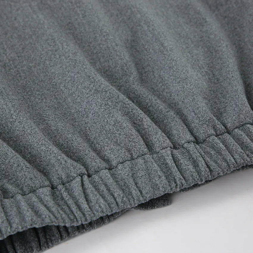 Veste courte légère à col montant pour temps frais