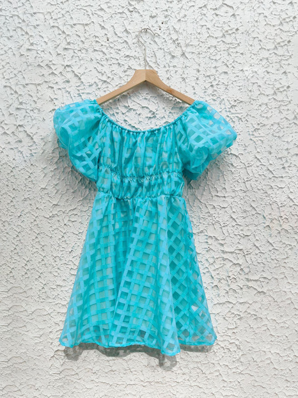 Casual Dresses - Ladies new fashion one shoulder lantern sleeve sexy backless dress