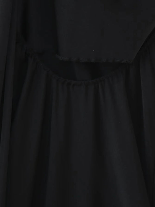 Elegant Dresses - New fashion simple single shoulder floor-length dress